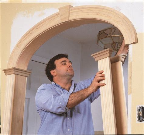 how to install decorative arches